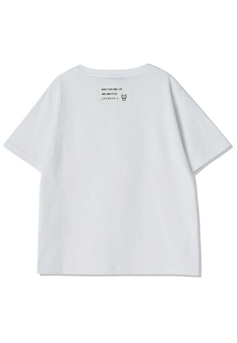 Volume Radog Short Short Sleeve T-shirt White