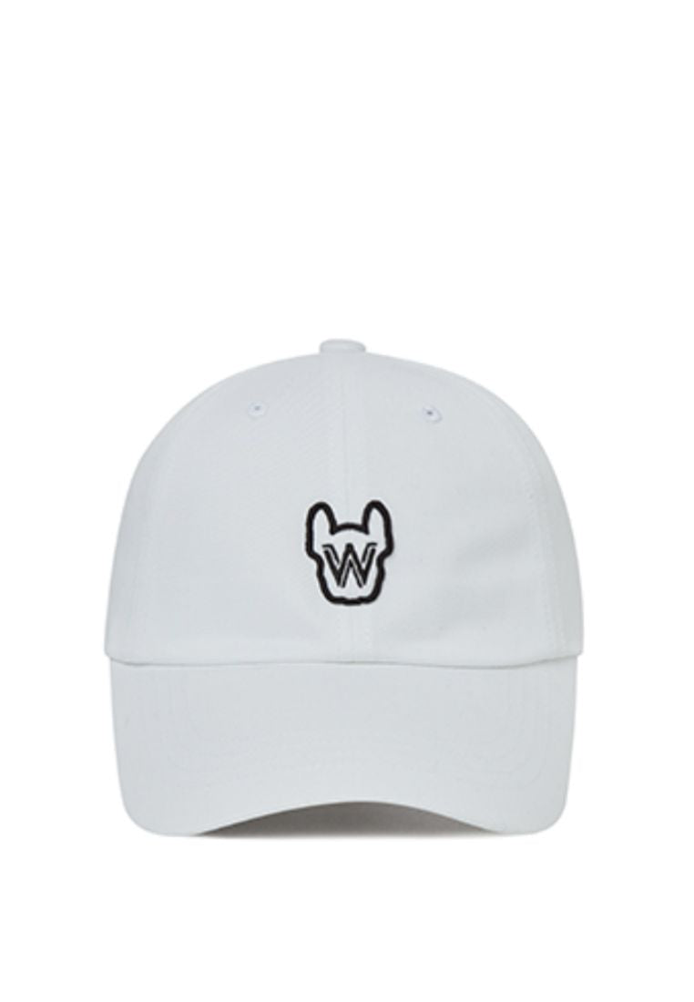 W Radog Embroidery Cap White