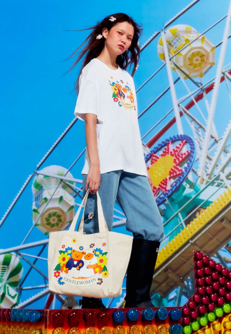 Wedding Wiggle Bear Original Tote