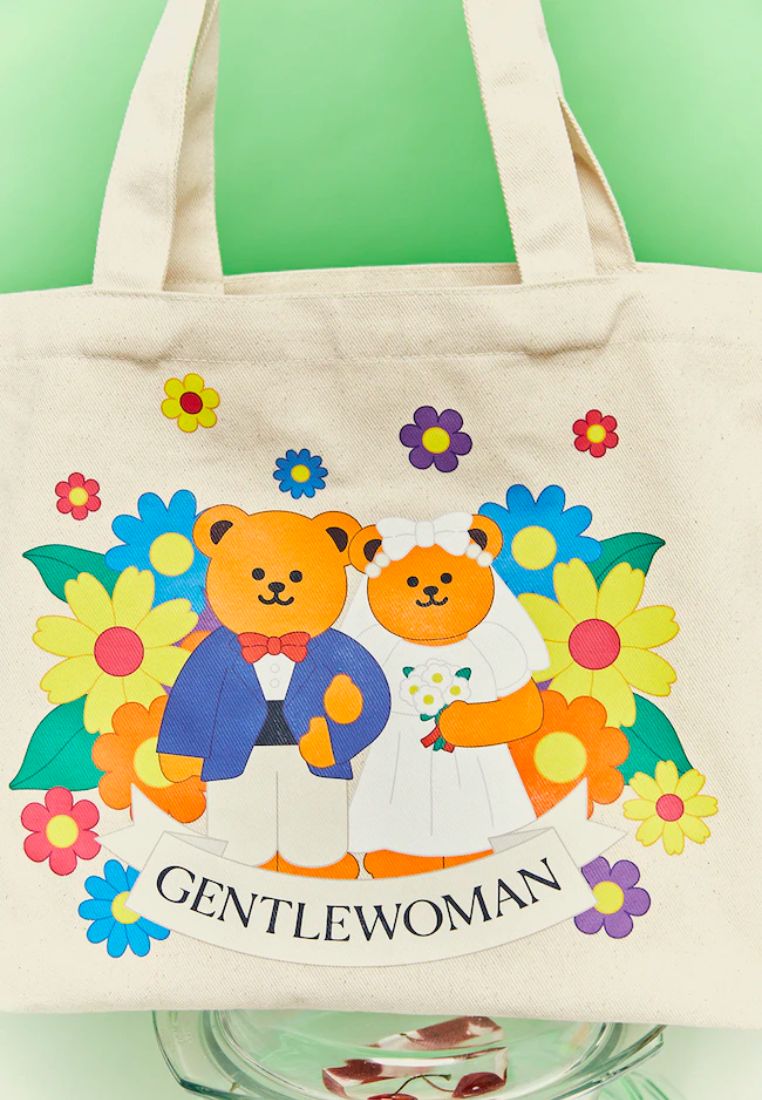 Wedding Wiggle Bear Original Tote