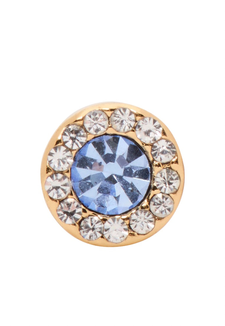 You're A Gem Pave Halo Studs Perfect Pool