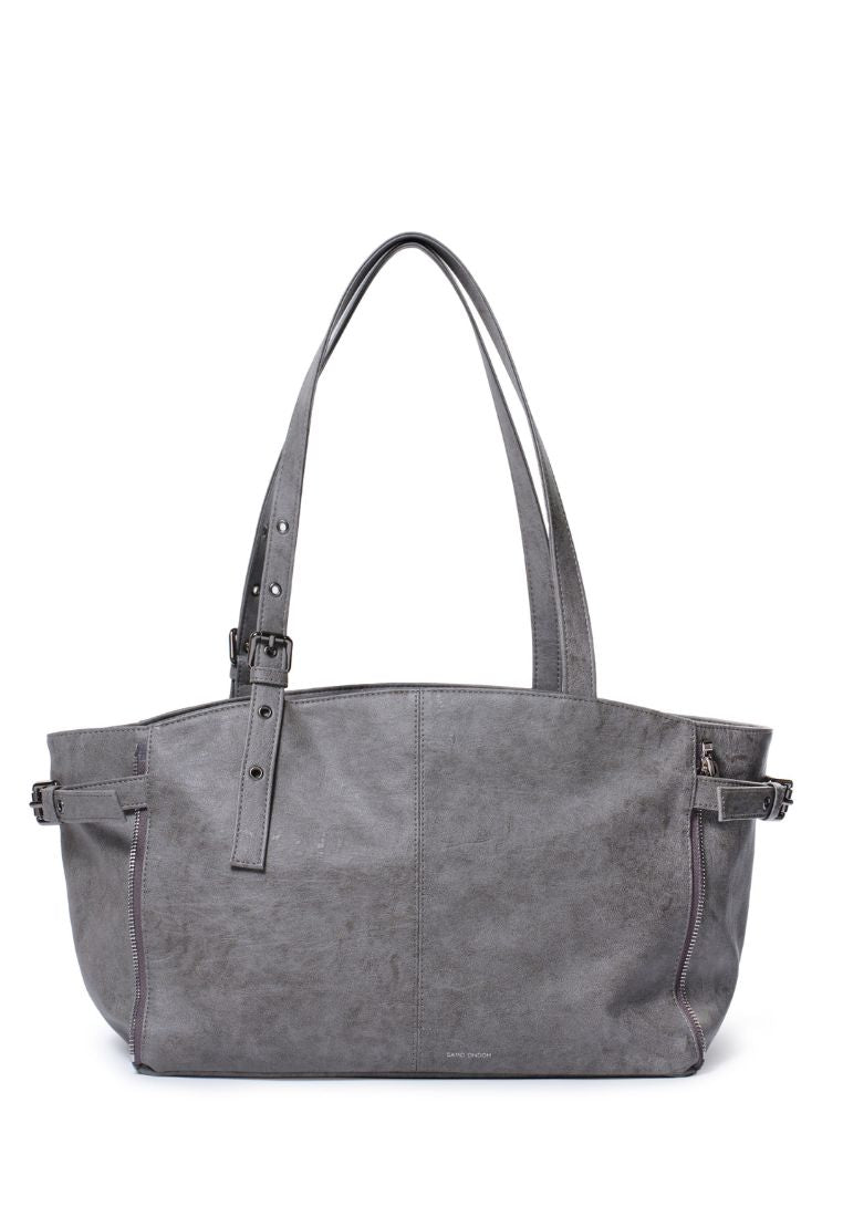 Zipper Shopper M Brushed Gray