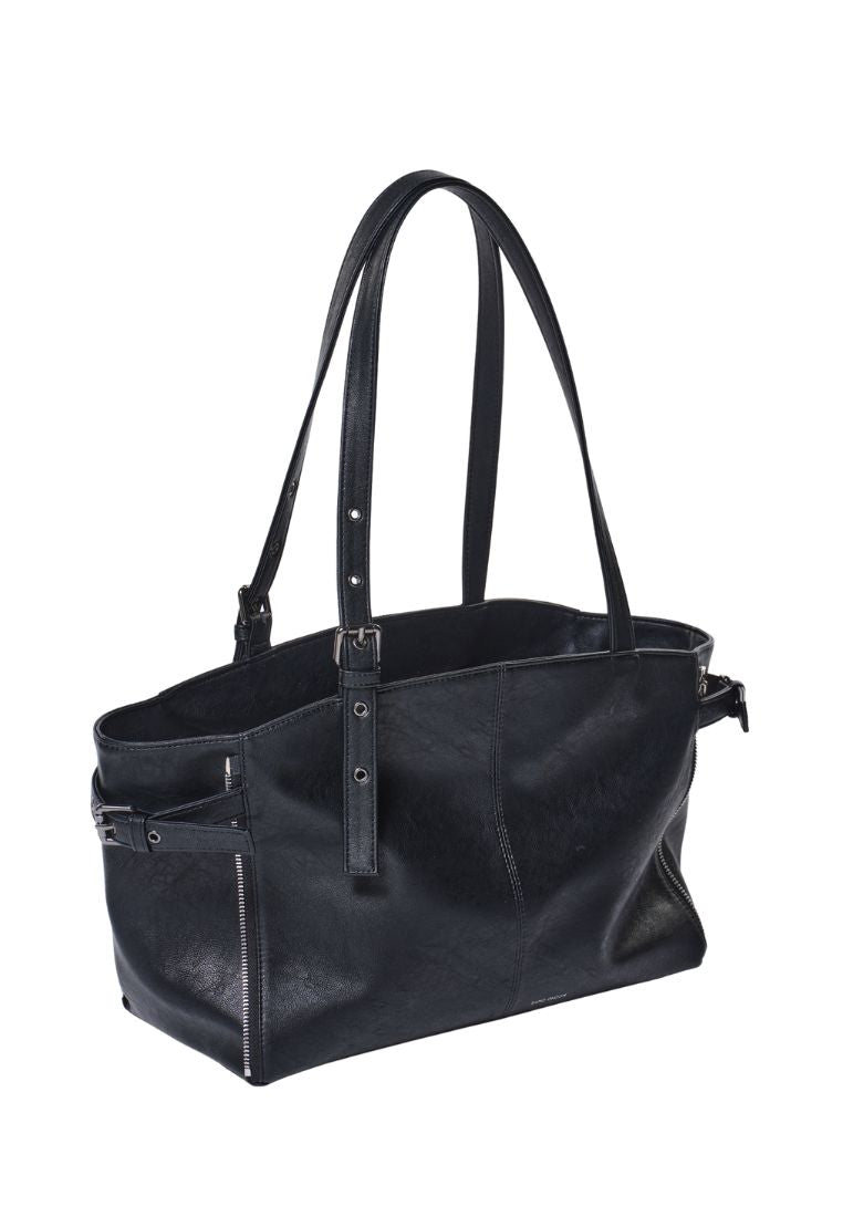 Zipper Shopper M Nappa Matt Black