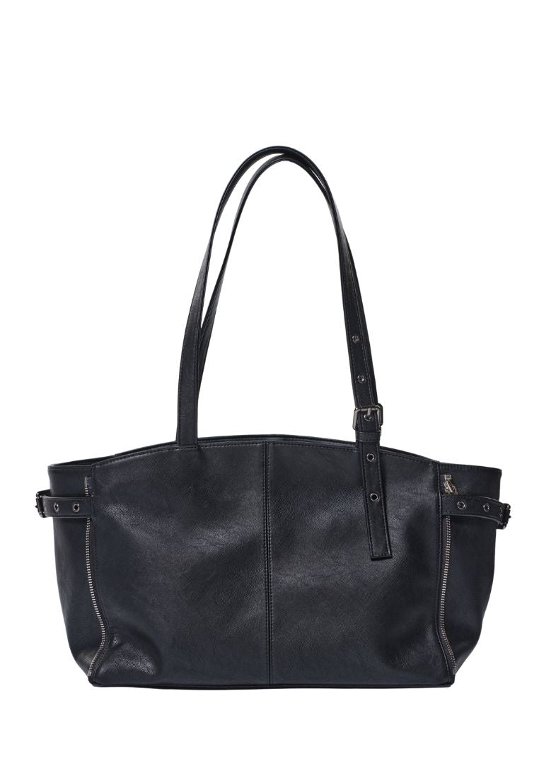 Zipper Shopper M Nappa Matt Black