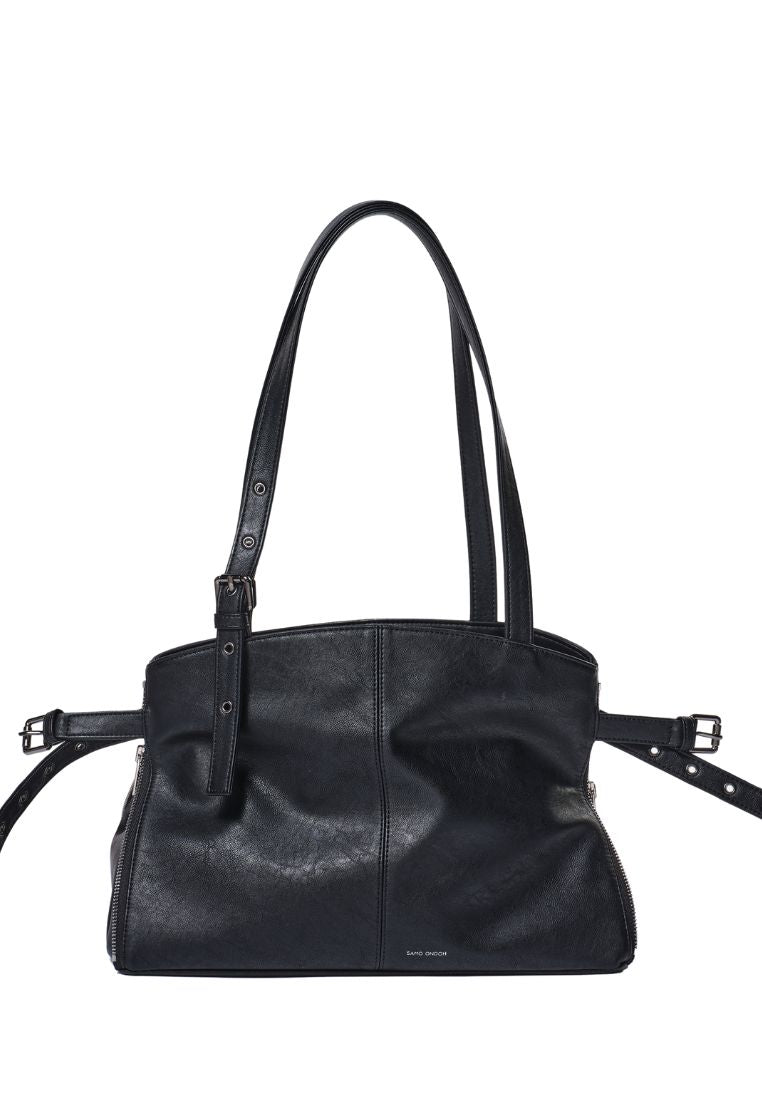 Zipper Shopper M Nappa Matt Black