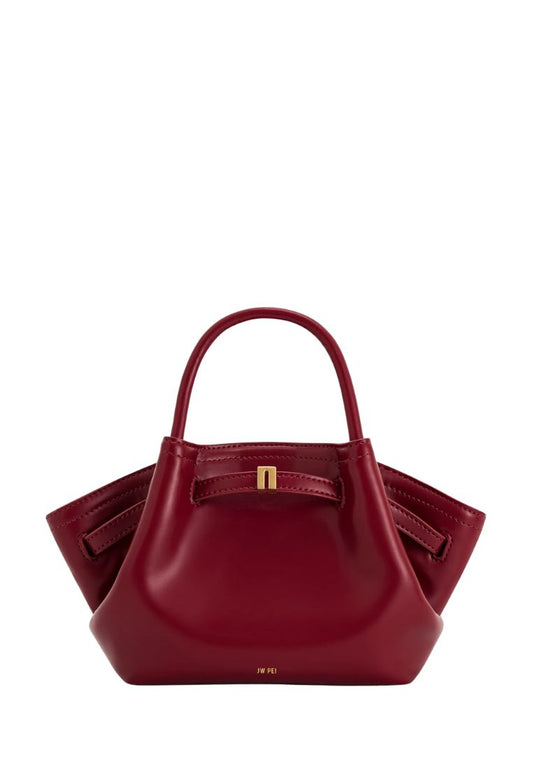 [DEFECT SALE 478] Hana Mini Tote Bag claret