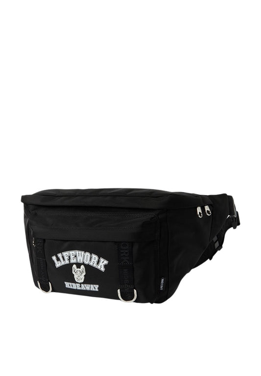 Arch Logo Big Hip Sac Black