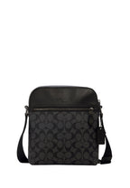 Houston Flight Bag In Signature Canvas Charcoal Black