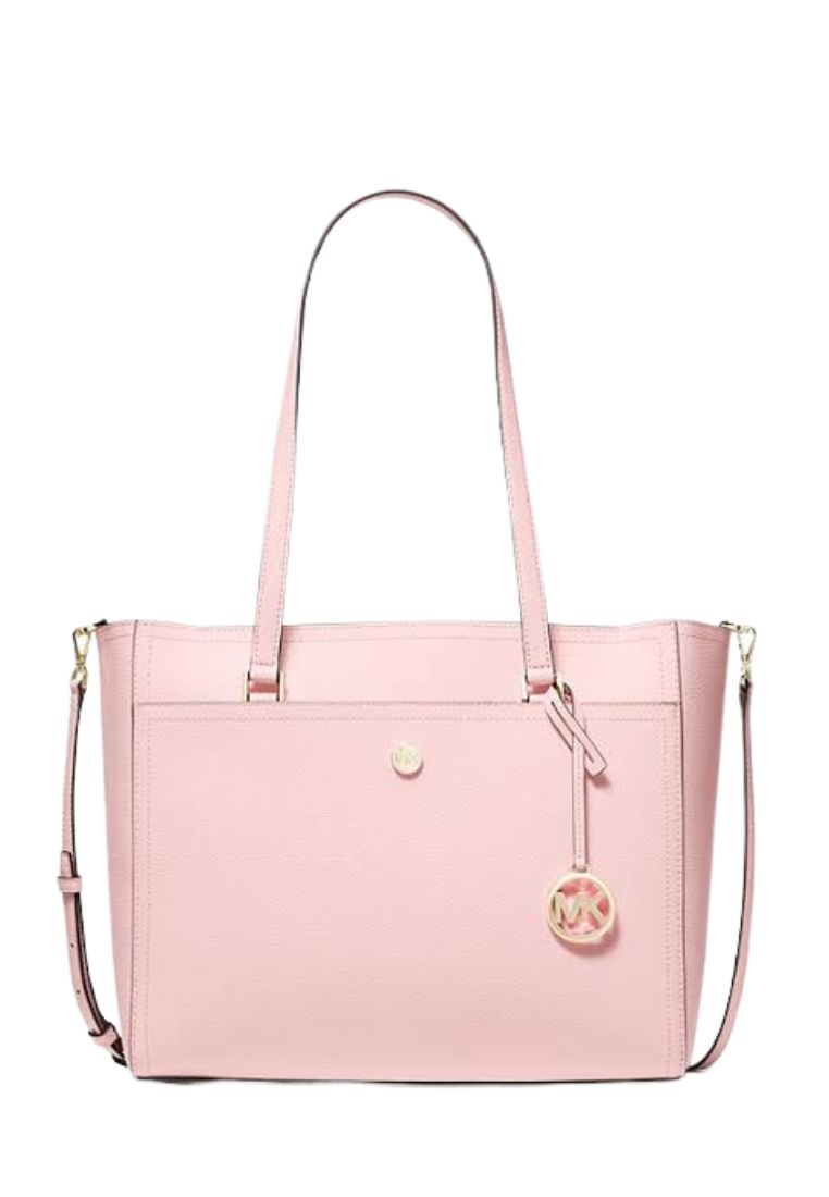 Maisie Large Pebbled Leather 3 in 1 Tote Bag Blush