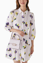 Reegan Top Handle Crossbody Pale Amethyst