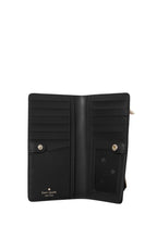 Staci Large Slim Bifold Wallet Warm Beige Multi
