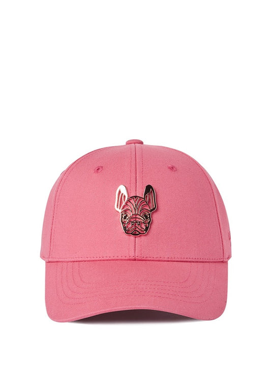 Metal Radog Face Ball Cap Pink