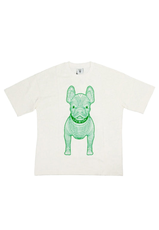 Big Radog T-Shirt Cream Green