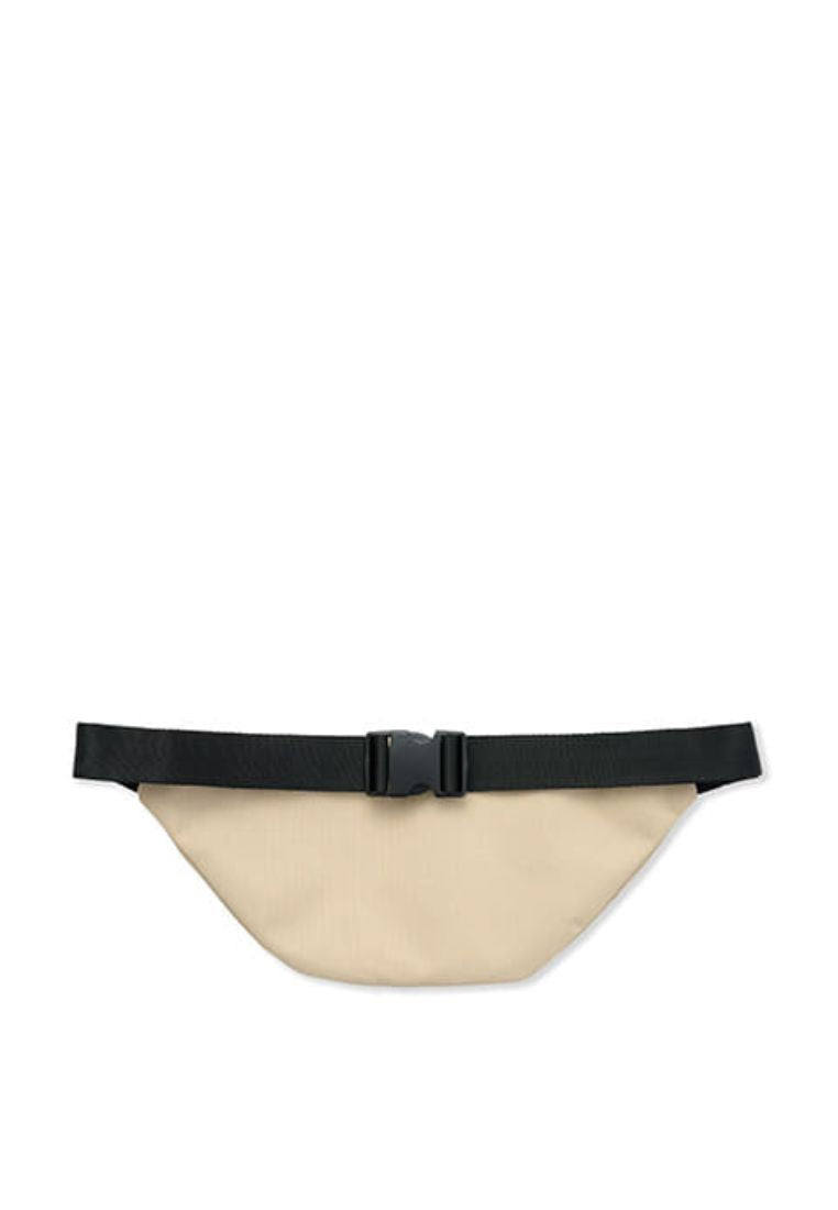 Square Wappen Hip Sack Beige