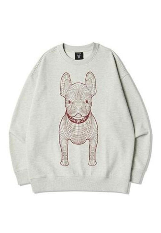 Big Radog Sweatshirt Oatmeal