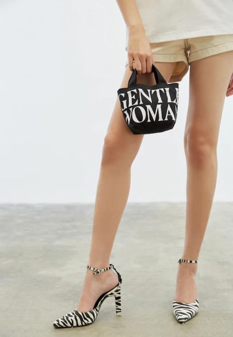 MICRO Canvas Tote Black