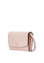Dana Small Flap Crossbody Rose Smoke