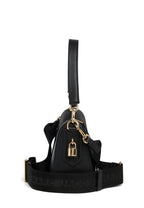 Small Convertible Shoulder Bag Black