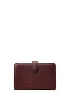 Leila Medium Compartment Bifold Wallet Cherrywood