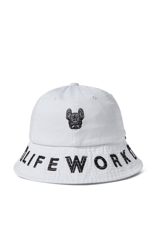 Radog Volume Bucket Hat White