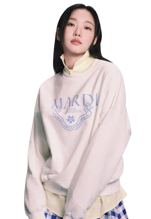 Sweatshirt Grand Alumni Classique White Sky