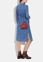 Mini Rowan Crossbody In Signature Leather 1941 Red