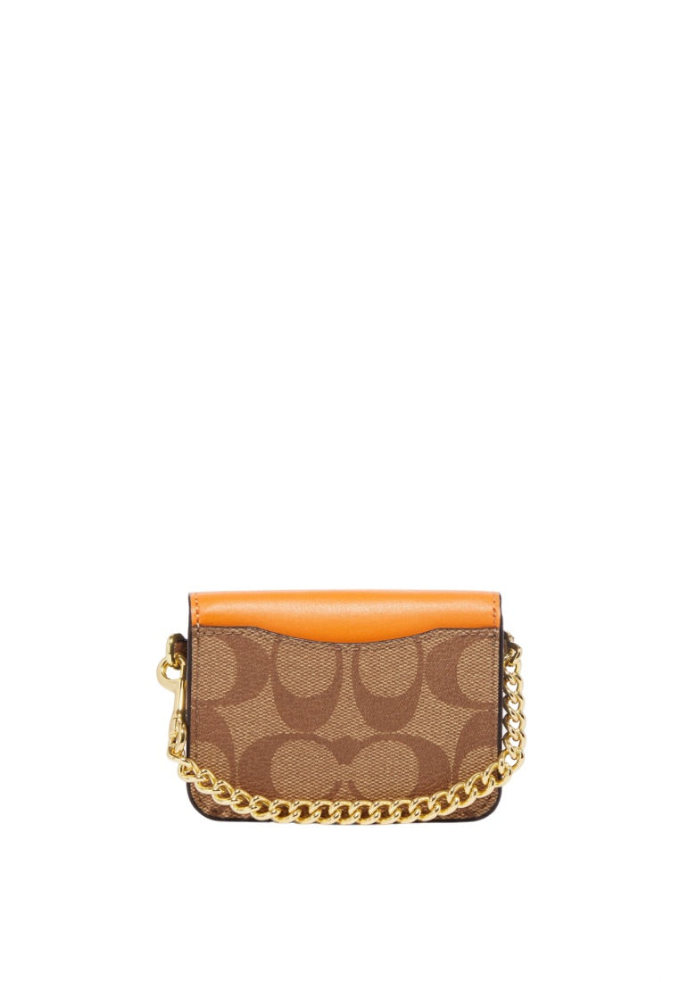 Poppy Crossbody In Colorblock Signature Canvas Chalk Multi