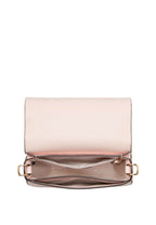 Madison Saffiano Leather Saddle Bag Conch Pink