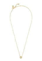 Infinity And Beyond Knot Mini Pendant Necklace Gold