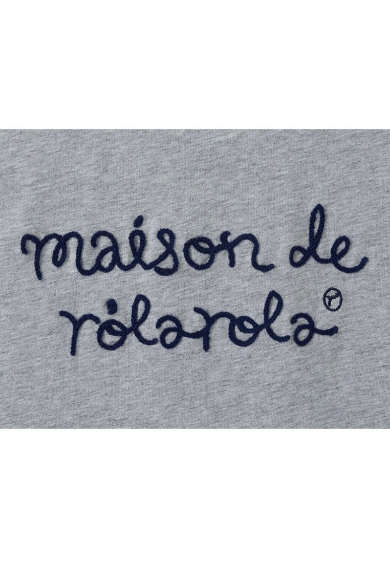 Maison De Rola Ringer T-Shirt Gray Navy