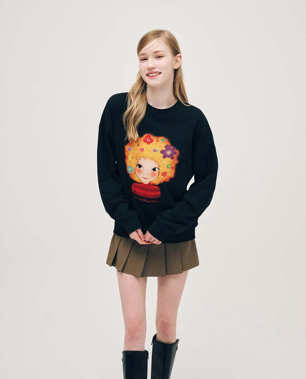 Star Graphic Sweatshirt F Sunny