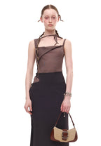 Shoulder Brocle Small - Brown Combi
