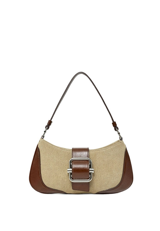 Shoulder Brocle Small - Brown Combi