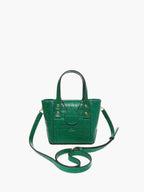 NANO BAG Croco Green