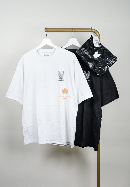 [DEFECT SALE 62] 2 PACK Overfit T-Shirt S