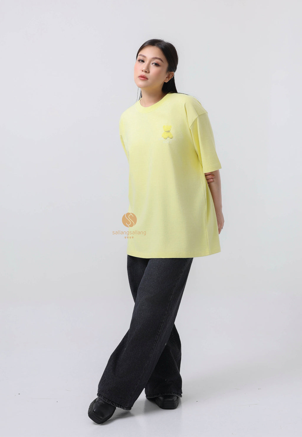 Fuzzy Bear T-Shirt Light Yellow