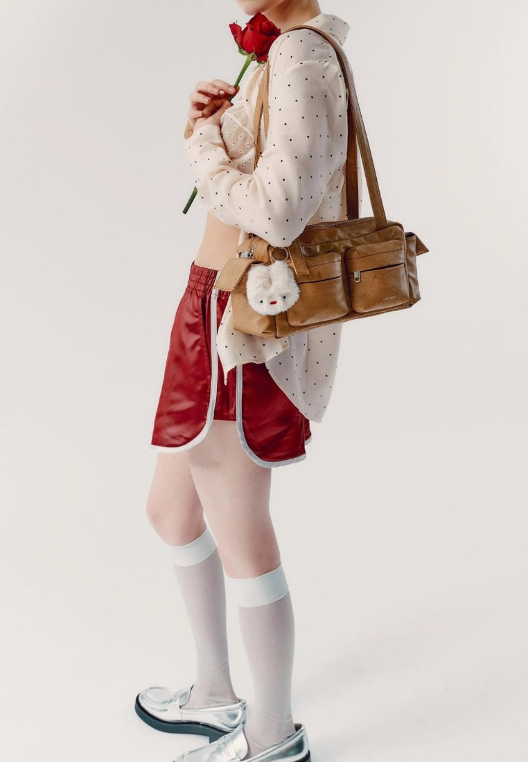 Pocket Utility Bag M Brushed Brown Sugar