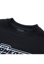 The Powerpuff Girls x Acmedelavie Logo Crop Sweatshirt Black