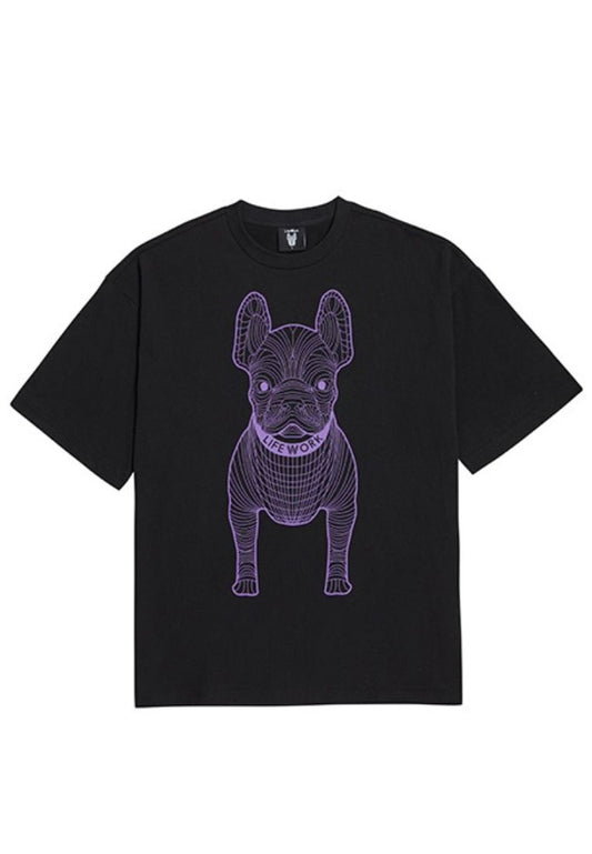 Big Radog T-Shirt Natural Black