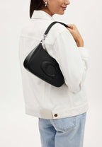 Teri Shoulder Bag Silver Black