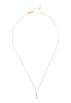 Pearls Of Wisdom Mini Pendant Necklace Cream Multi