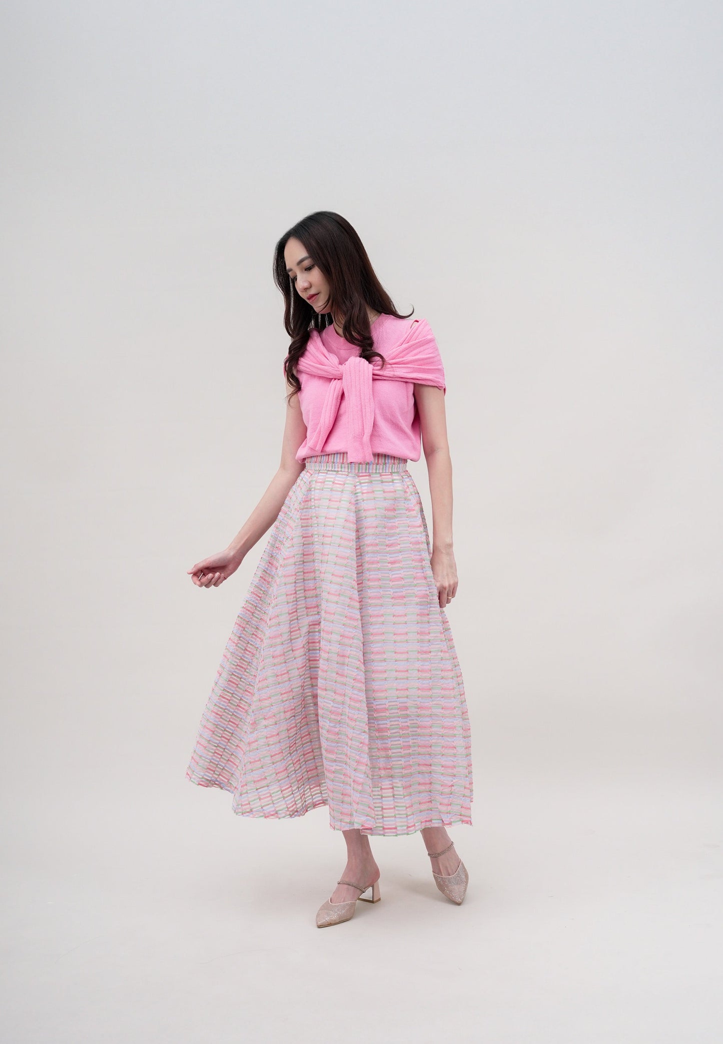 Flare Skirt Organza