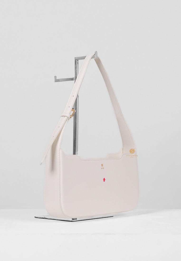 [DEFECT SALE 374] Millie Shoulder Bag - White