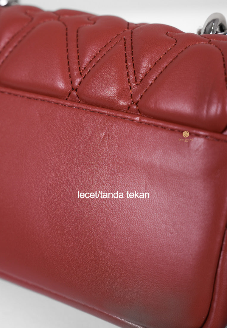 [DEFECT SALE 376] NORA CROSSBODY - WINE RED