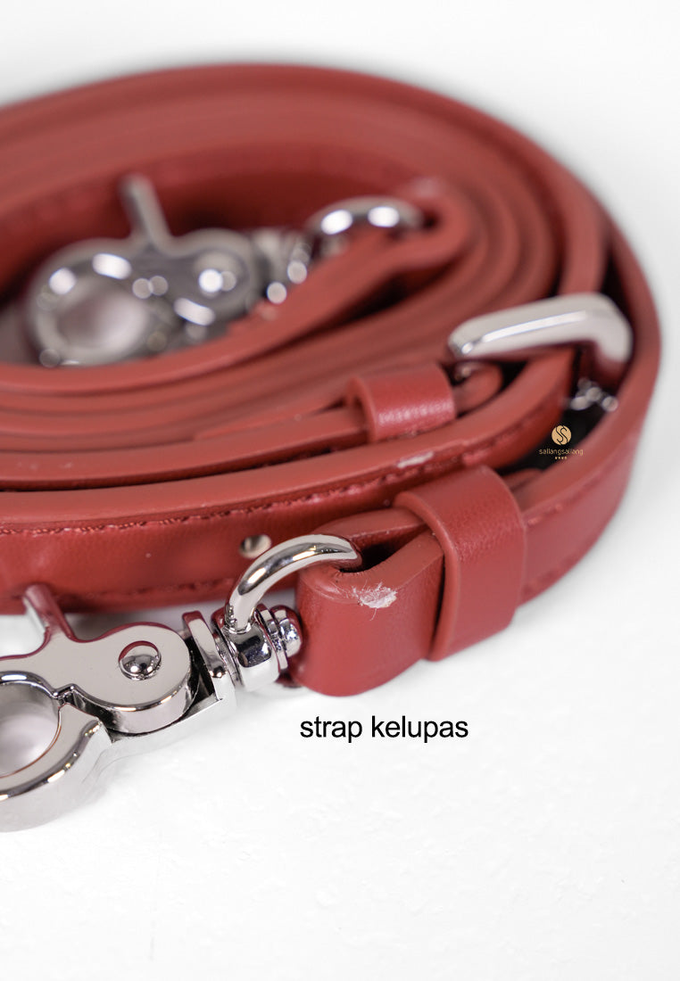 [DEFECT SALE 376] NORA CROSSBODY - WINE RED