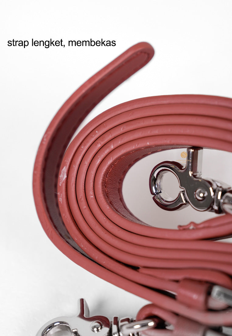 [DEFECT SALE 376] NORA CROSSBODY - WINE RED