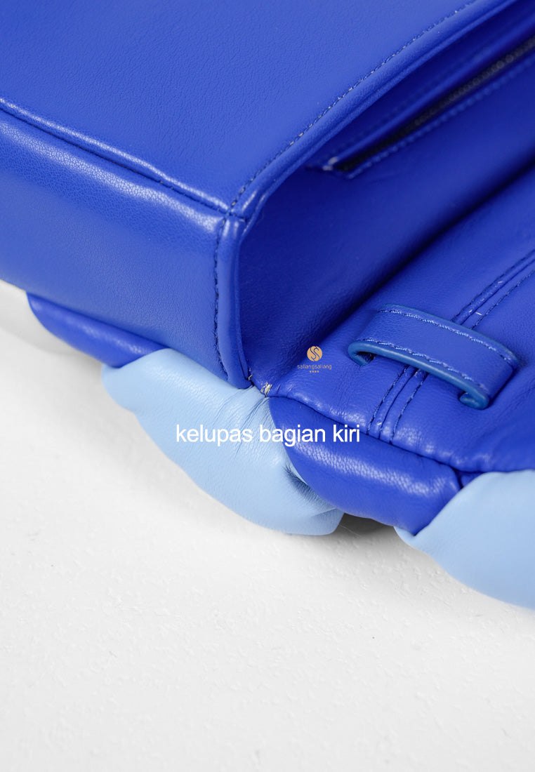 [DEFECT SALE 380] Maze Shoulder Bag - Classic Blue & Ice