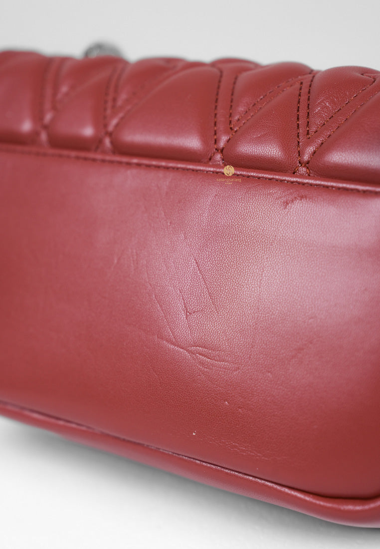 [DEFECT SALE 384] NORA CROSSBODY - WINE RED