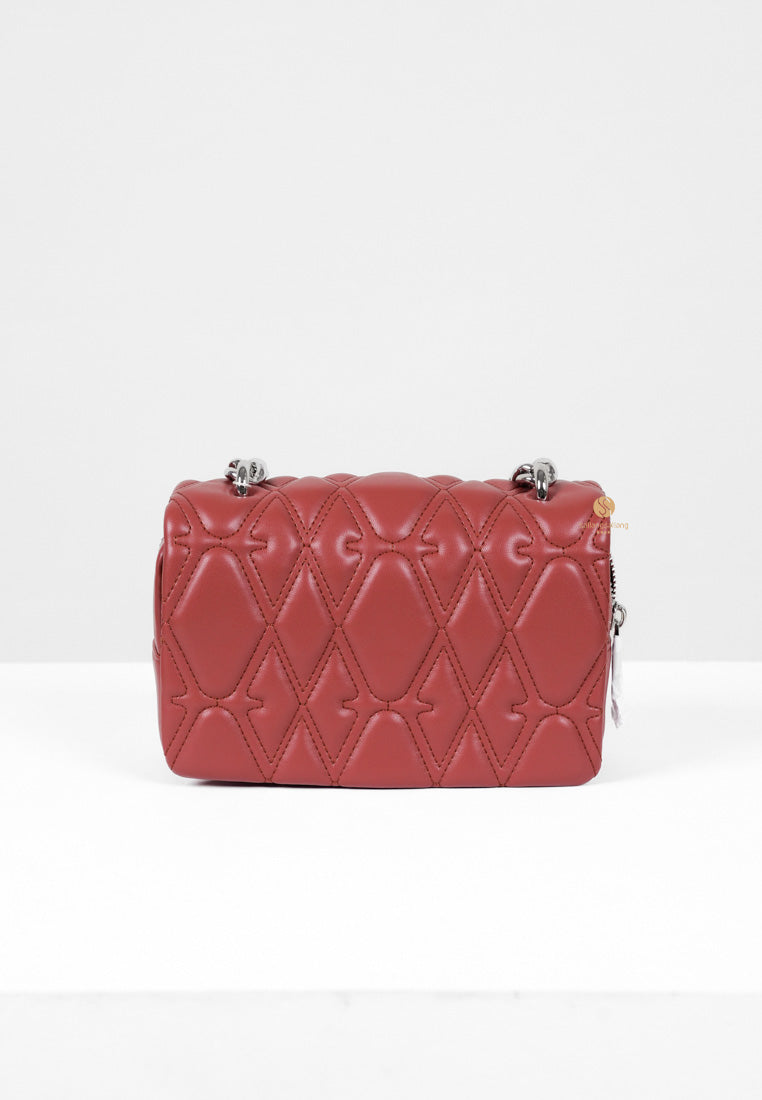 [DEFECT SALE 385] NORA CROSSBODY - WINE RED
