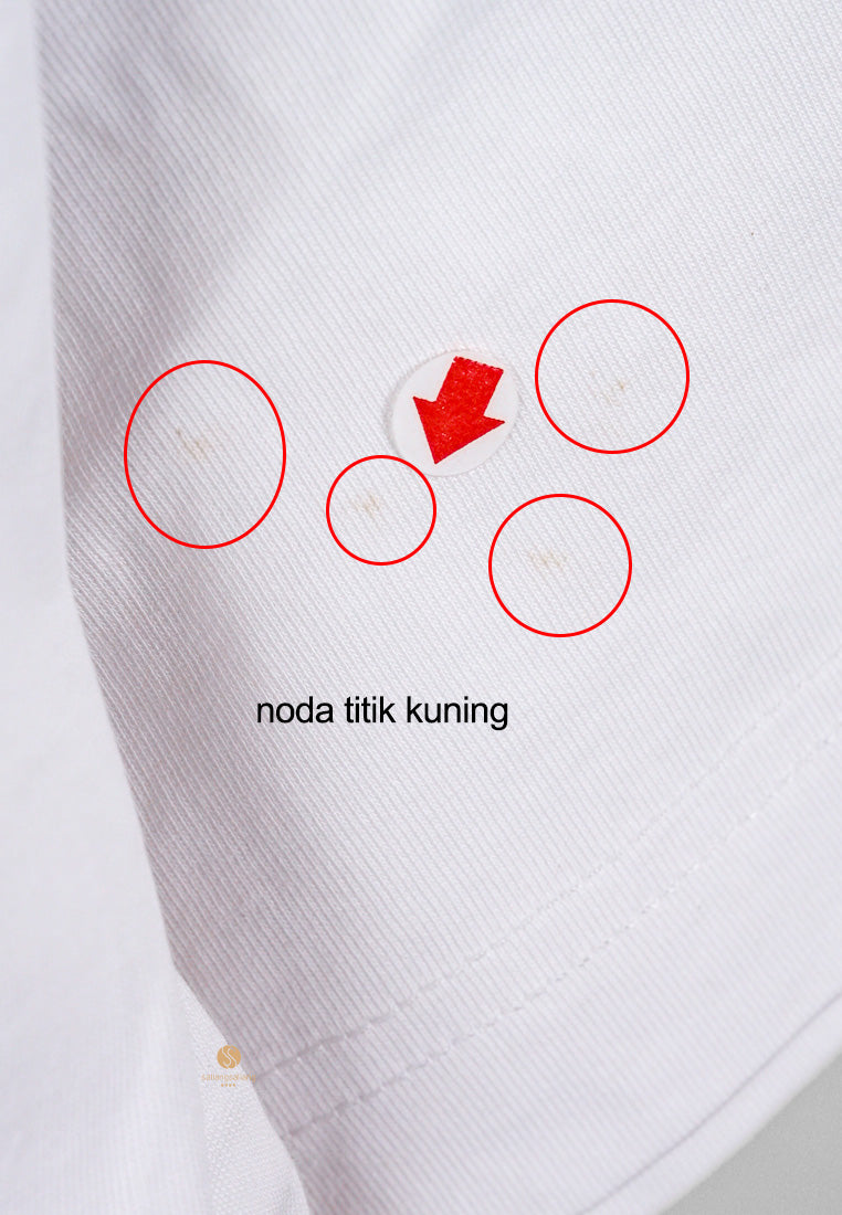 [DEFECT SALE 394] Front Circle white size S